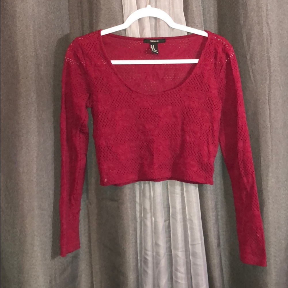 Lace Crop Top